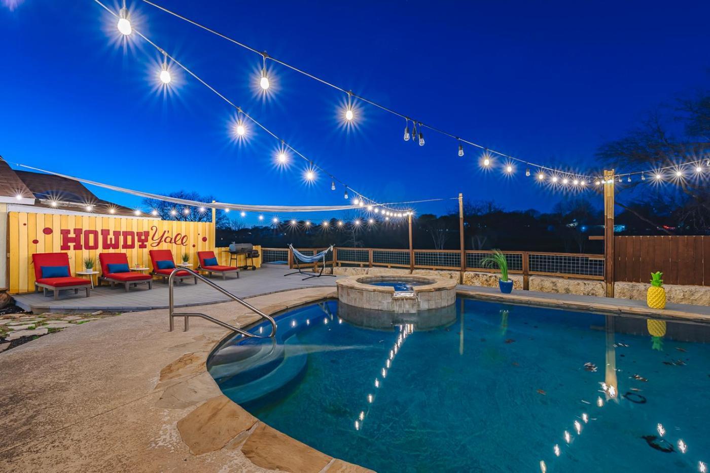 Stunning Pool Overlooking Golf Course & Game Room ซานอันโตนิโอ ภายนอก รูปภาพ