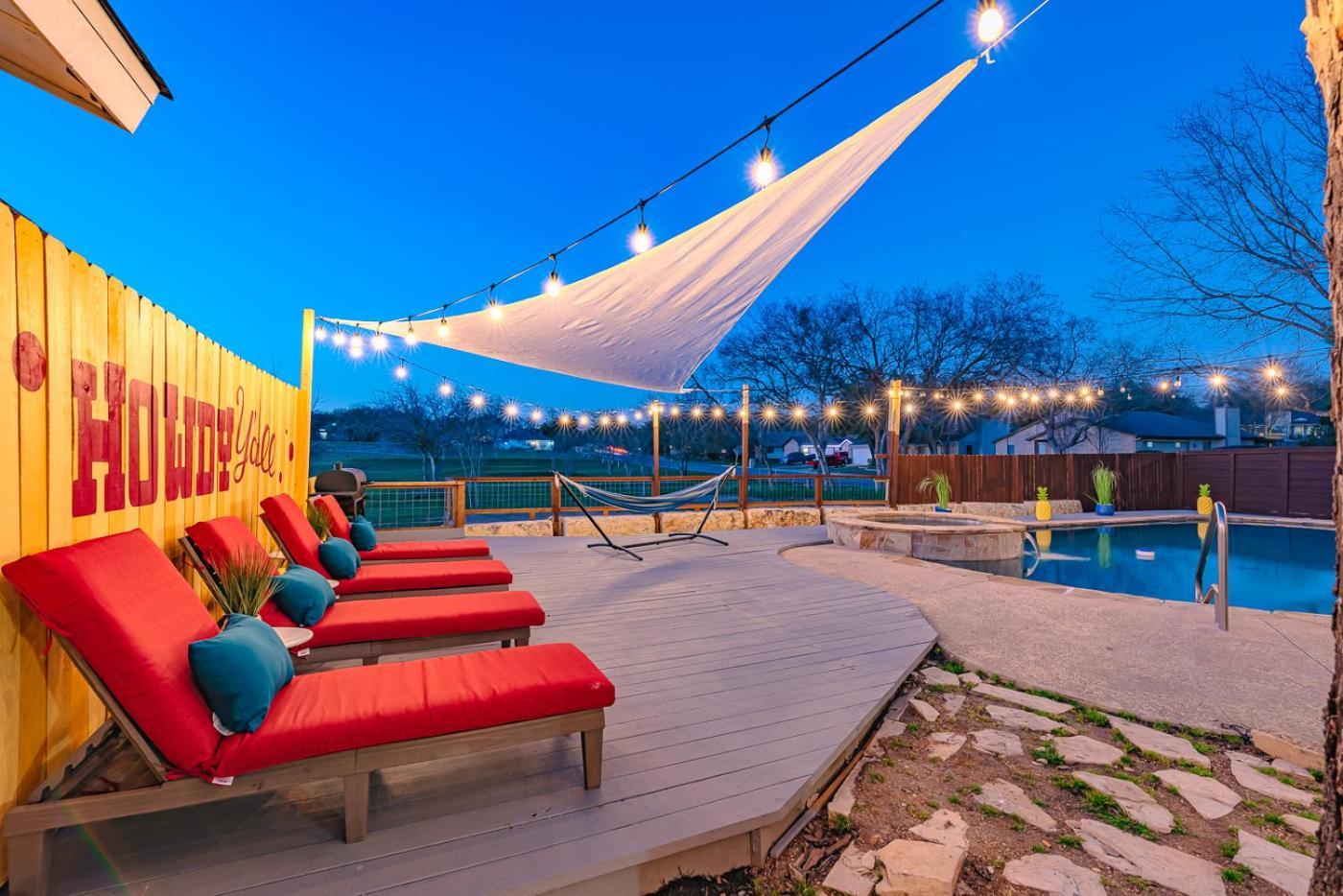 Stunning Pool Overlooking Golf Course & Game Room ซานอันโตนิโอ ภายนอก รูปภาพ