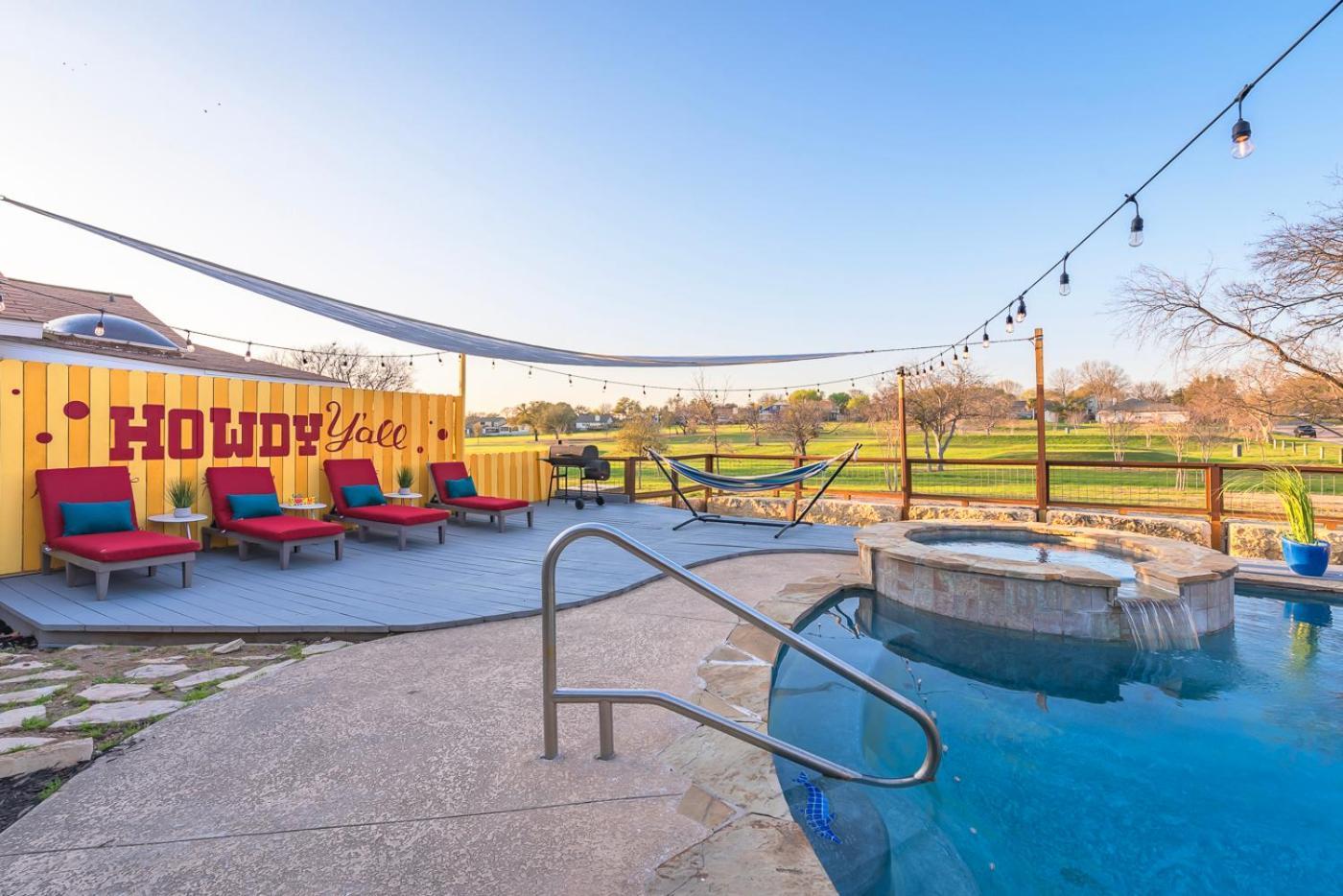 Stunning Pool Overlooking Golf Course & Game Room ซานอันโตนิโอ ภายนอก รูปภาพ